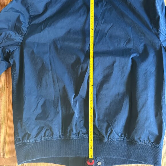 Wallace & Barnes Bomber Jacket in Navy Blue Size Large - Picture 8 of 9